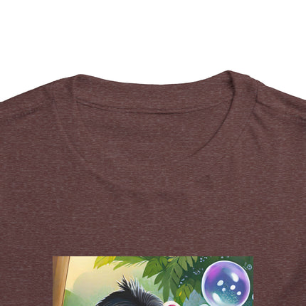 Bubble Magic in the Jungle Toddler Short Sleeve Tee