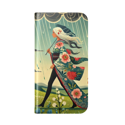 The Dragon Fairy’s Stride Flip Case – Grace, Strength & Mythic Adventure