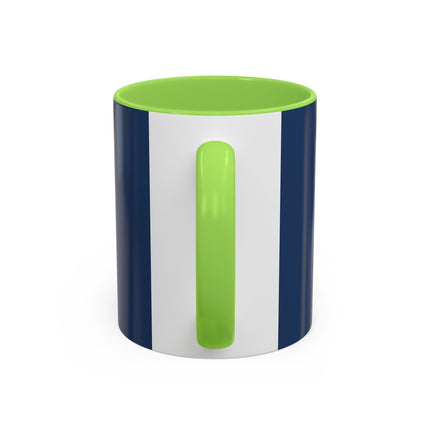 🎩🎄 Christmas Eve Promenade Colorful Mug – Art Deco Holiday Elegance