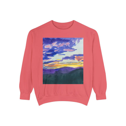 Naturstudie XII by Karl Wiener Garment-Dyed Sweatshirt