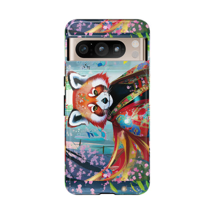 Cybernetic Red Panda Phone Cases