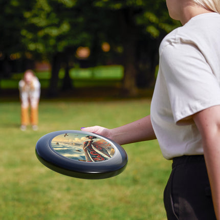 Coastal Fairy Wham-O Frisbee – Serene Wings & Dragon Tides