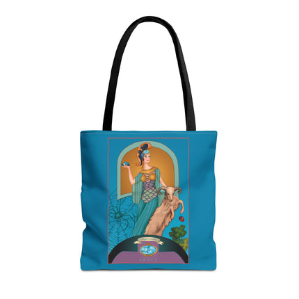 Astrology Gem Series: March & Aquamarine Tote Bag