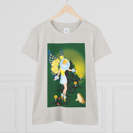 The Enchanted Encounter Women's Midweight Cotton Tee