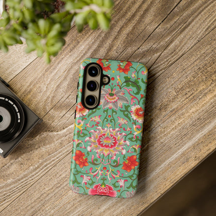 Colorful Floral Pattern by Owen Jones Phone Cases