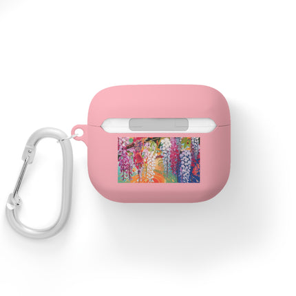 Golden Wisteria Elegance AirPods and AirPods Pro Case