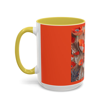 Poppy Fairy Colorful Mugs (11oz, 15oz)