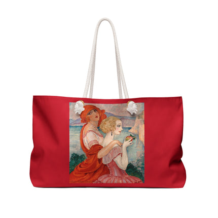 Sur la Route d'Anacapri by Gerda Wegener Weekender Bag