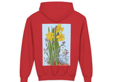 Daffodil Fairy Youth Heavy Blend Hooded Sweatshirt