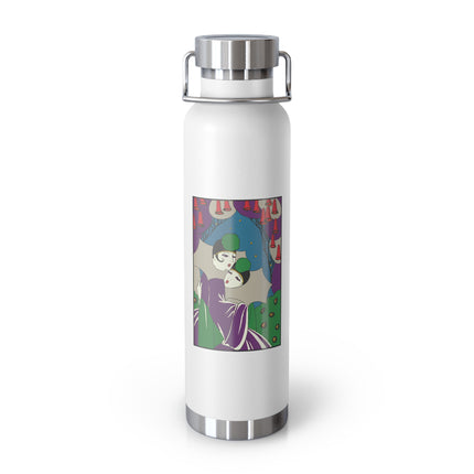 Two Pierrots Copper Vacuum Insulated Bottle, 22oz