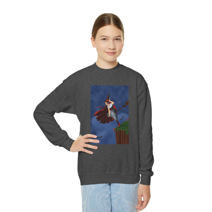 The Enchanted Witch Youth Crewneck Sweatshirt