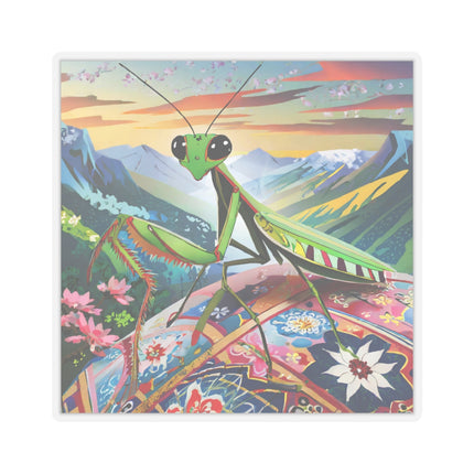 The Joyful Mantis Kiss-Cut Stickers (4 Sizes)