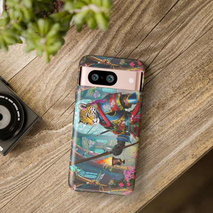 Cyberpunk Leopard Phone Cases
