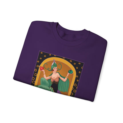 May & Emerald (from the Gem Series) by Sofia Chiostri Heavy Blend™ Crewneck Sweatshirt