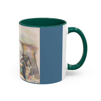 The Three Skulls by Paul Cézanne Colorful Mugs (11oz, 15oz)