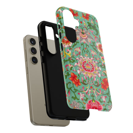 Colorful Floral Pattern by Owen Jones Phone Cases