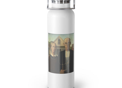 American Gothic by Grant Wood Copper Vacuum Insulated Bottle, 22oz