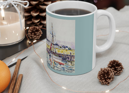 Le Croisic by Paul Signac Ceramic Mug 11oz