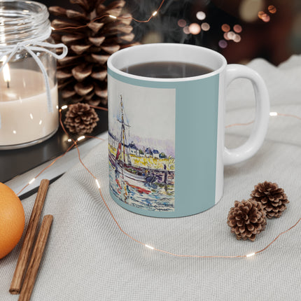 Le Croisic by Paul Signac Ceramic Mug 11oz