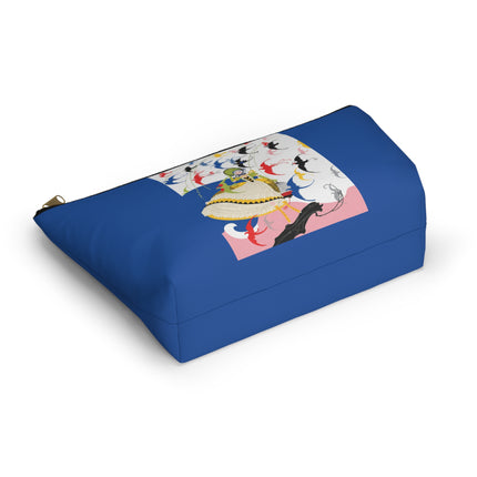 Flight of the Songbirds Cosmetic Bag – Whimsical Symphony & Elegant Freedom