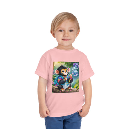 Bubble Magic in the Jungle Toddler Short Sleeve Tee
