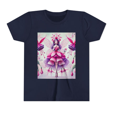 Fuchsia Fairy Youth Short Sleeve Tee