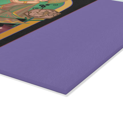 October & Opal, Tourmaline Zodiac Glass Cutting Board