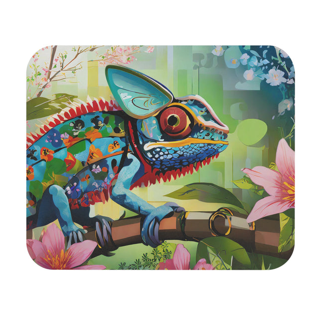 Camouflage Chameleon Mouse Pad, Rectangle
