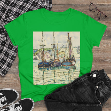 Le Trieux Paul Signac Women's Midweight Cotton Tee