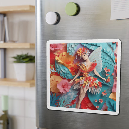 Hibiscus Fairy Die-Cut Magnets (4 Sizes)