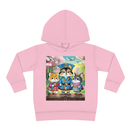 Fluffy Explorers Toddler Pullover Fleece Hoodie