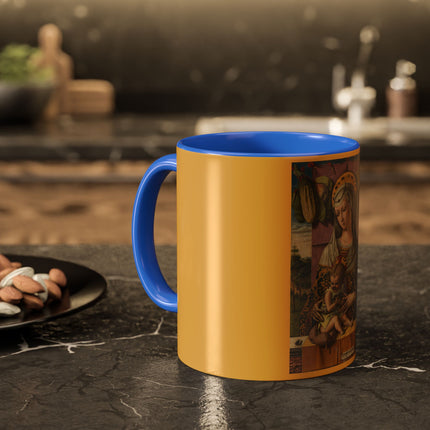 Madonna and Child by Carlo Crivelli Colorful Mugs (11oz, 15oz)