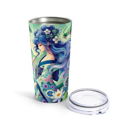 Fairy of the Koi Pond Tumbler 20oz