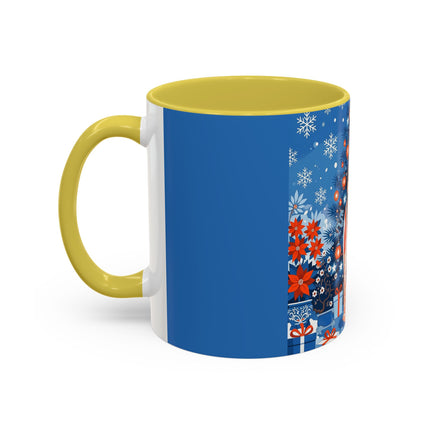 🎋❄️ The Winter Lantern Celebration Colorful Mug – Elegant Asian Christmas Fantasy