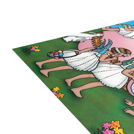 Enchanted Easter Gathering Postcards (envelopes included) - Bundles of 10, 30, 50 Pieces