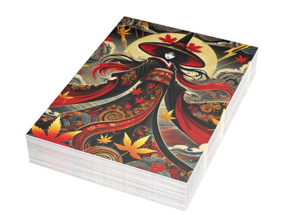 Kabuki Witch Postcards (envelopes included) - Bundles of 10, 30, 50 Pieces