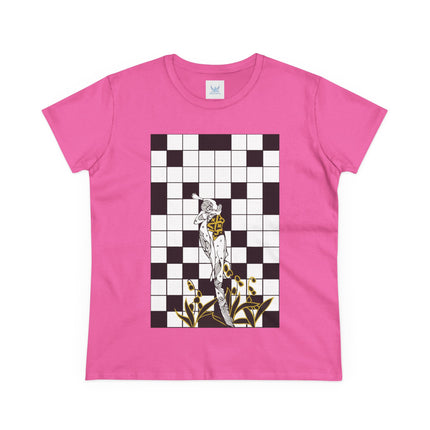 The Crossword Women's Midweight Cotton Tee