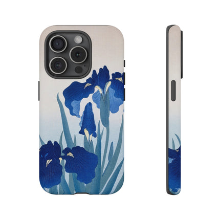 Iris Flowers by Ohara Koson Phone Cases