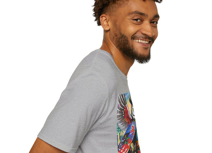 Cyberpunk Samurai Owl Softstyle T-Shirt