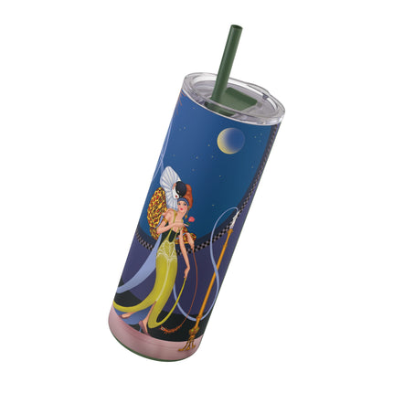 Moonlit Serenade Skinny Matte Tumbler, 20oz