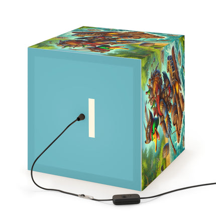 🦆⚔️ The Daring Drake Light Cube Lamp – Adventure, Freedom & Mythic Storytelling