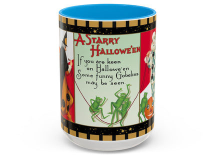A Starry Halloween Colorful Mugs (11oz, 15oz)