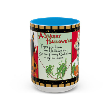 A Starry Halloween Colorful Mugs (11oz, 15oz)