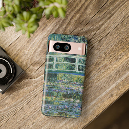 Water Lilies and Japanese Bridge by Claude Monet Phone Cases