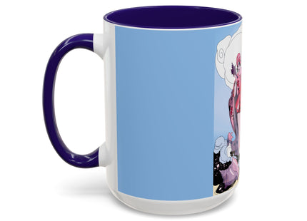 Goddess of the Swirling Sea Colorful Mugs (11oz, 15oz)