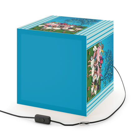 Enchanted Easter Gathering Light Cube Lamp