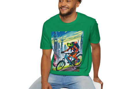 Cyberpunk Frog Softstyle T-Shirt