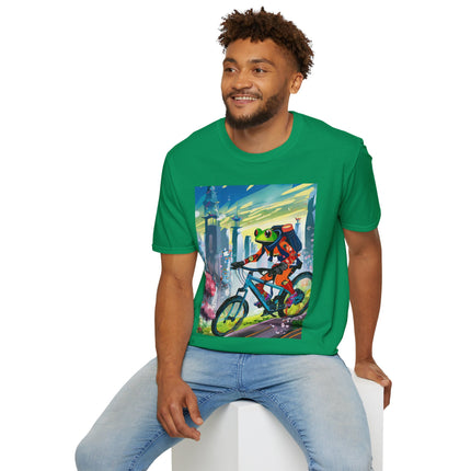 Cyberpunk Frog Softstyle T-Shirt