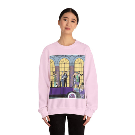 Au Revoir by George Barbier Heavy Blend™ Crewneck Sweatshirt