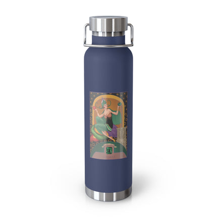May & Emerald (from the Gem Series) by Sofia Chiostri Copper Vacuum Insulated Bottle, 22oz
